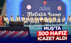 Muş'ta 300 hafız icazet aldı
