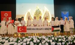 Sapancalı miniklerden özgür Kudüs mesajı