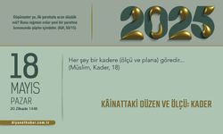 Kâinattaki Düzen ve Ölçü: Kader