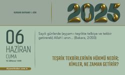 Teşrik Tekbirlerinin Hükmü Nedir; Kimler, Ne Zaman Getirir?