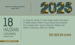 Özü Sözü Bir Olmak