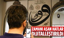 Bursa'nın simgesi Ulu Cami'deki hat eserleri dijital ortama aktarıldı