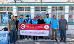Akçakale’de TDV Kurban standı açıldı