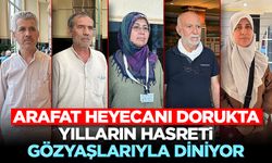 Arafat Heyecanı Dorukta: Yılların hasreti, gözyaşlarıyla diniyor