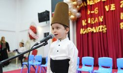 Darende'de minikler yıl sonu heyecanı yaşadı