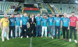 Müftülük takımı ödüle layık görüldü