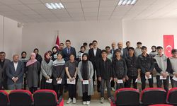 Ulaş'ta öğrenciler ödüllendirildi