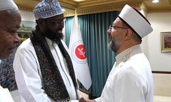 Somali İslam İşleri ve Vakıflar Bakanı Robow’dan Diyanet İşleri Başkanı Erbaş’a ziyaret