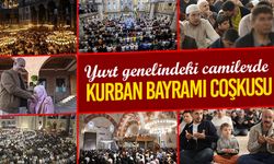 Yurt genelindeki camilerde Kurban Bayramı coşkusu