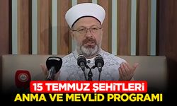 Beştepe Millet Camii'nde 15 Temmuz şehitleri dualarla anıldı