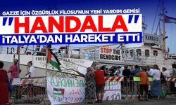 Gazze için Özgürlük Filosu'nun yeni yardım gemisi "Handala" İtalya'dan hareket etti