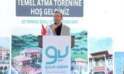 Gaye Camii İslami Finans ve Hukuk Araştırma Merkezi'nin temeli atıldı