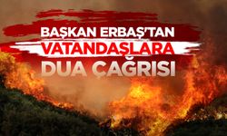Başkan Erbaş'tan vatandaşlara dua çağrısı