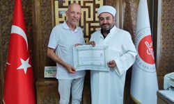 Norveçli iki vatandaş, Beyşehir'de Müslüman oldu