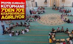 Diyarbakır'da imamın kurduğu kütüphane 7'den 70'e kitapseverleri ağırlıyor