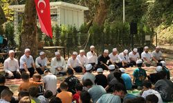 Düzce'de yağmur duası yapıldı
