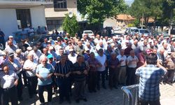 Gediz'de yağmur duası yapıldı