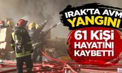 Irak’ta bir alışveriş merkezinde çıkan yangında 61 kişi hayatını kaybetti