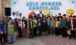 Konya'da "Güle Oynaya Camiye Gel" projesi tanıtıldı
