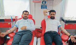 Kozluk'ta din görevlileri kan bağışında bulundu
