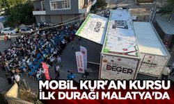 Mobil Kur'an Kursu ilk durağı Malatya'da