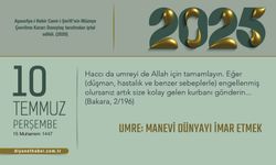 Umre: Manevi Dünyayı İmar Etmek