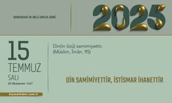 Din Samimiyettir, İstismar İhanettir