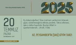 Hz. Peygamber’in (sas) Giyim Tarzı