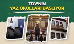TDV'nin yaz okulları başlıyor
