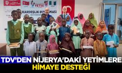 Türkiye Diyanet Vakfı, Nijerya'daki yetimlere himaye desteği ulaştırdı