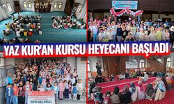 Yaz Kur'an Kursu heyecanı başladı