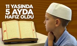 Kocaeli'de 11 yaşındaki Yakup, 5 ayda hafız oldu