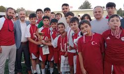 Çorum'da "Camiler Arası Futbol Turnuvası"nda kupa sahibini buldu