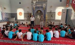 Dursunbeyli çocuklar camide buluştu