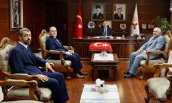 Giresun Valisi Serdengeçti, Müftülük heyetini kabul etti