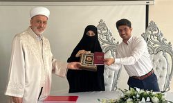 Isparta Müftülüğü'nde yılın 100. Nikahı kıyıldı