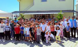 Kastamonu'da çocuklar minare gölgesinde buluştu
