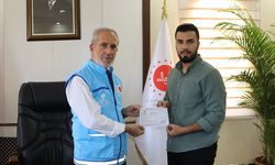 Gözkaya Köy Camii'nden Filistin'e destek