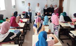 Kaymakam Ermiş'ten Kur'an öğrenen çocuklara ziyaret