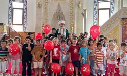 Kur’an kursu öğrencileri Nasrettin Hoca ile buluştu
