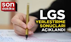 LGS yerleştirme sonuçları açıklandı