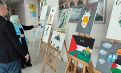 Sarıoğlan'da "Kudüs" sergisi açıldı