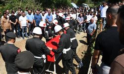 Şehit Uzman Çavuş Selami Acımaz, Samsun'da son yolculuğuna uğurlandı