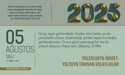 Yolculukta İbadet: Yolcuya Tanınan Kolaylıklar