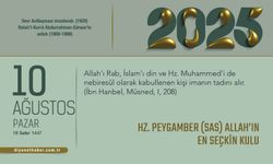Hz. Peygamber (sas) Allah’ın En Seçkin Kulu