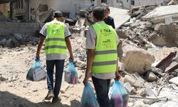 TİKA, açlıkla mücadele eden Gazzelilere gıda yardımlarını sürdürüyor