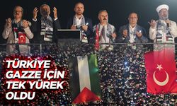 Türkiye Gazze için tek yürek oldu