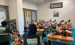 Üsküdar'da öğrencilere Yeşilay bilgilendirmesi