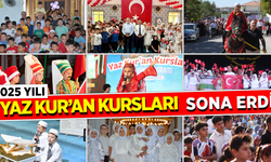 2025 Yılı Yaz Kur'an Kursları sona erdi