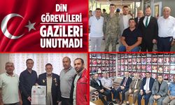 Din görevlileri gazileri unutmadı